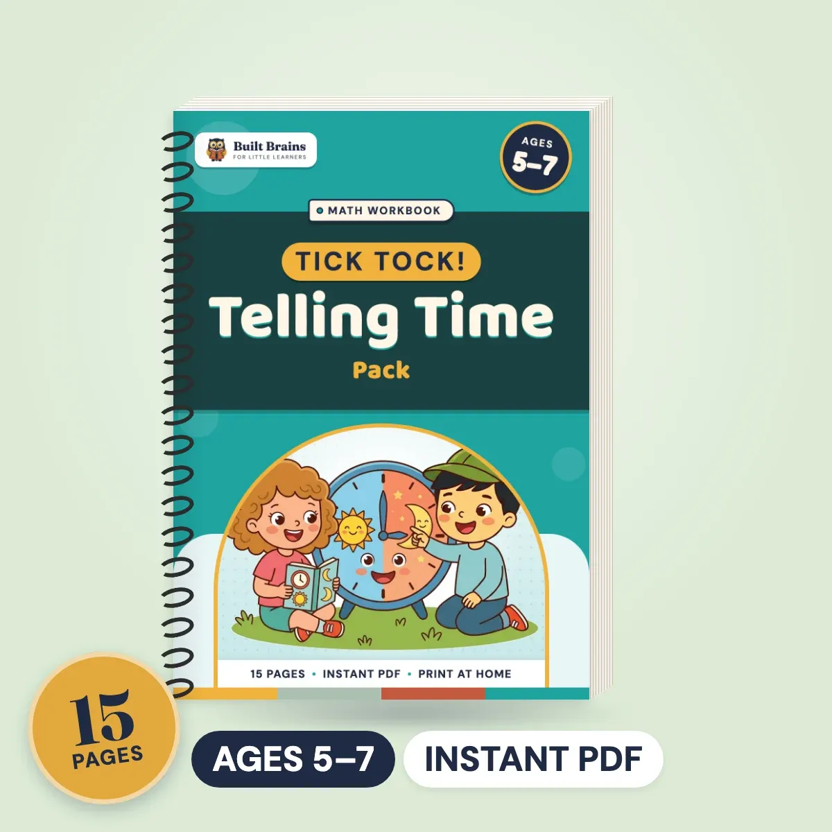 Tick Tock! Telling Time Pack