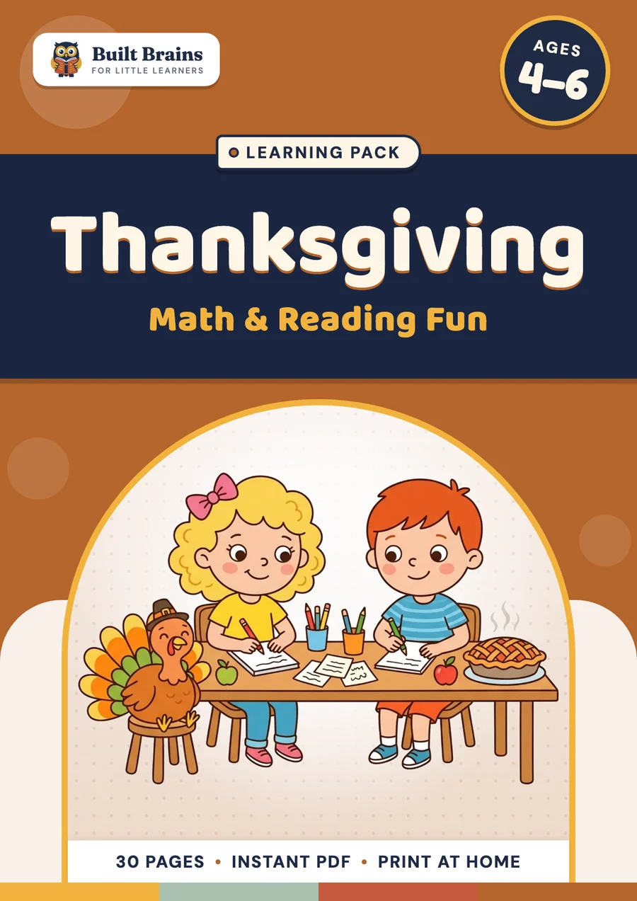 Thanksgiving Math & Reading Fun