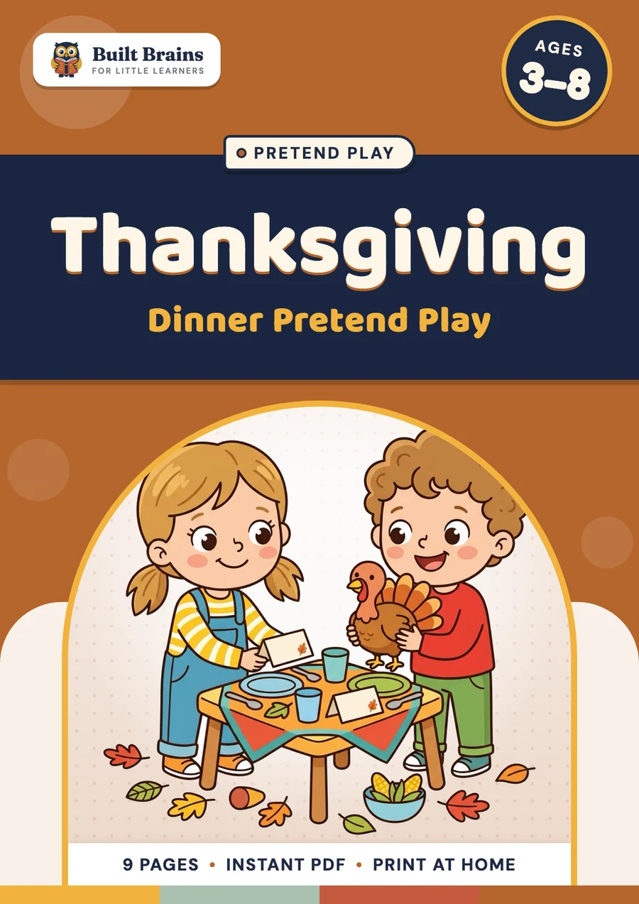 Thanksgiving Dinner Pretend Play