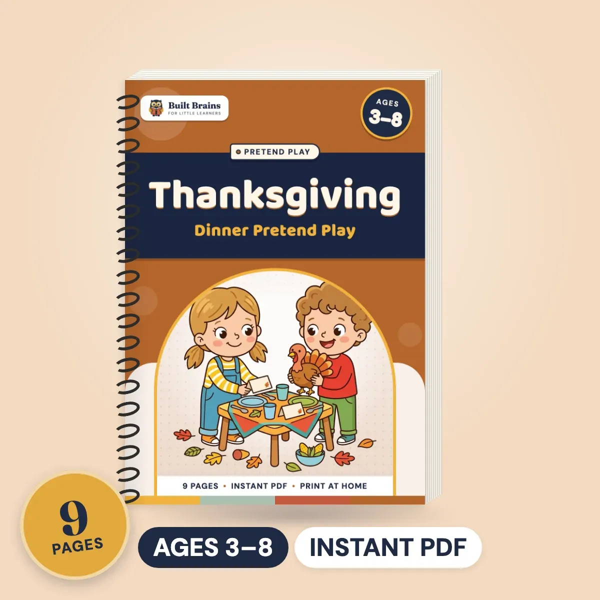 Thanksgiving Dinner Pretend Play