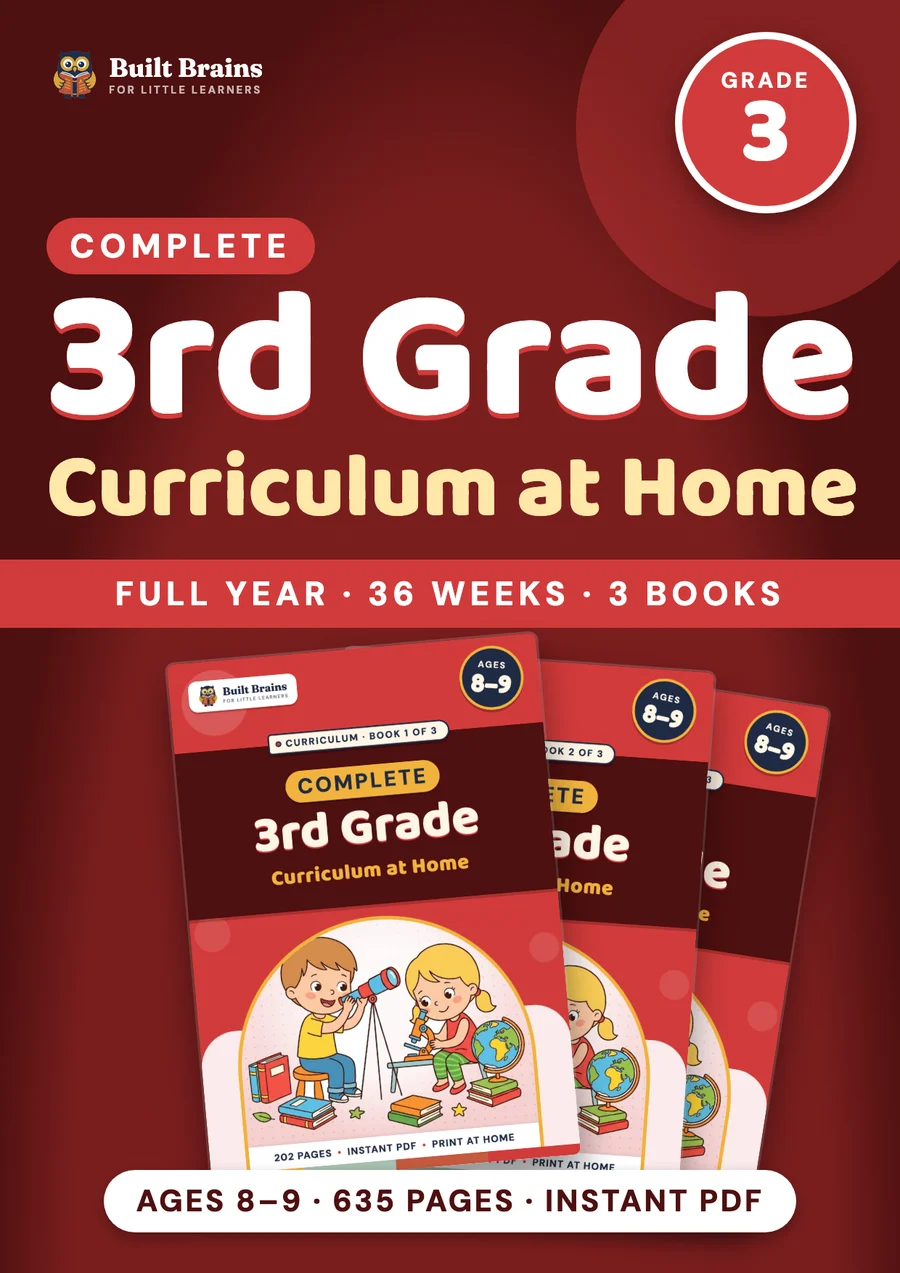 Complete 3rd Grade Curriculum at Home