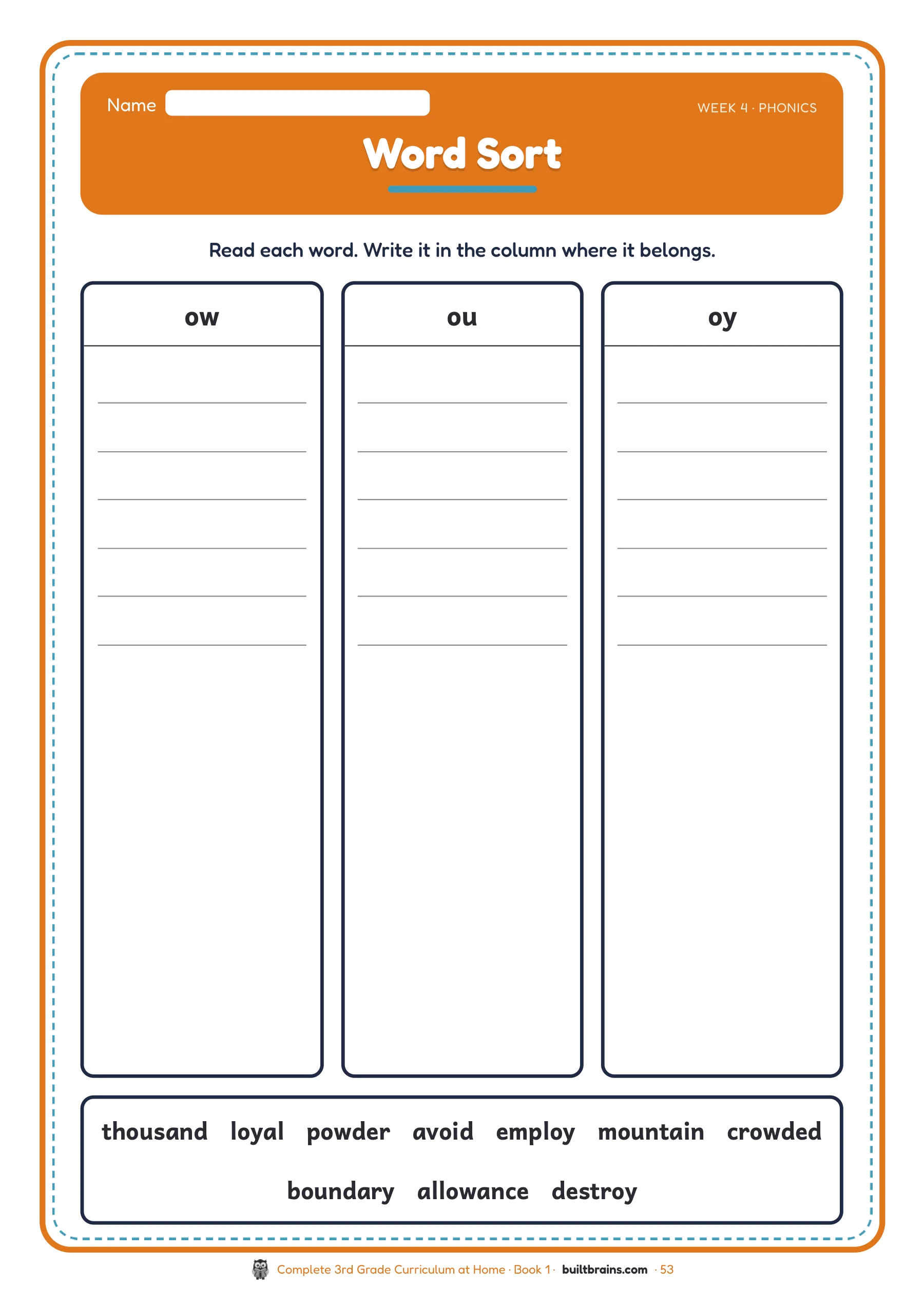 Complete 3rd Grade Curriculum at Home — page preview 4
