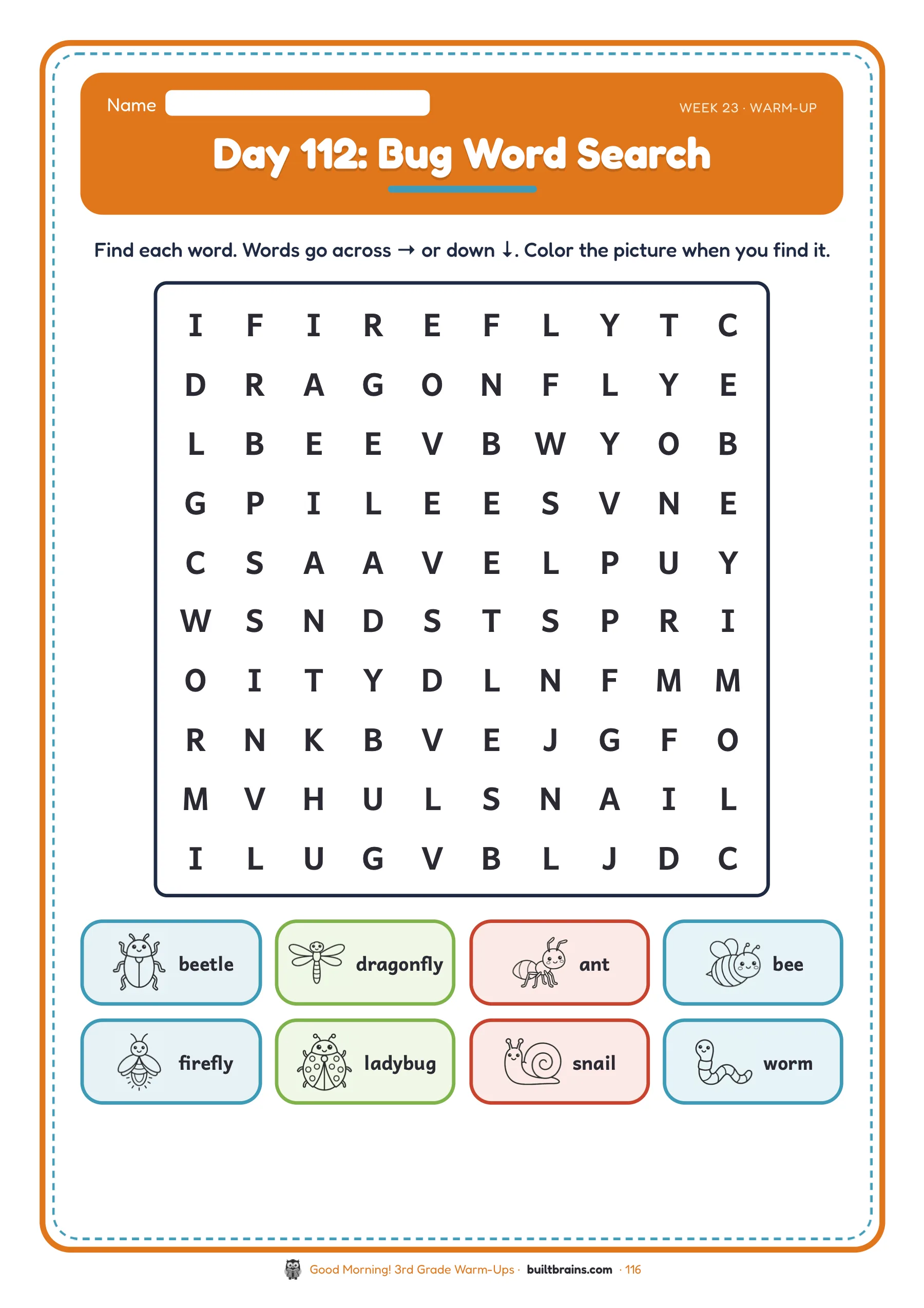Good Morning! 3rd Grade Warm-Ups — page preview 6