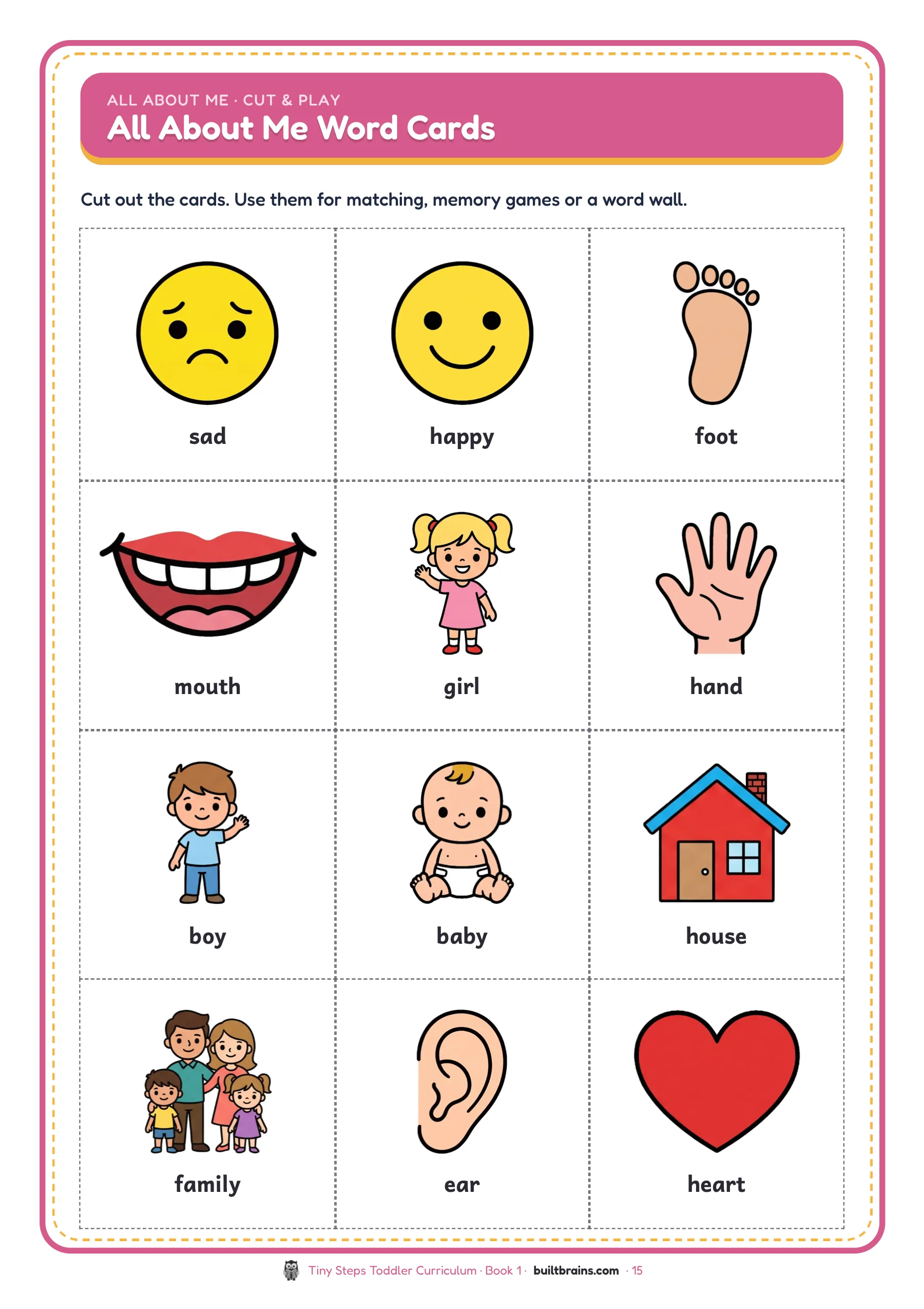 Tiny Steps Toddler Curriculum — page preview 8