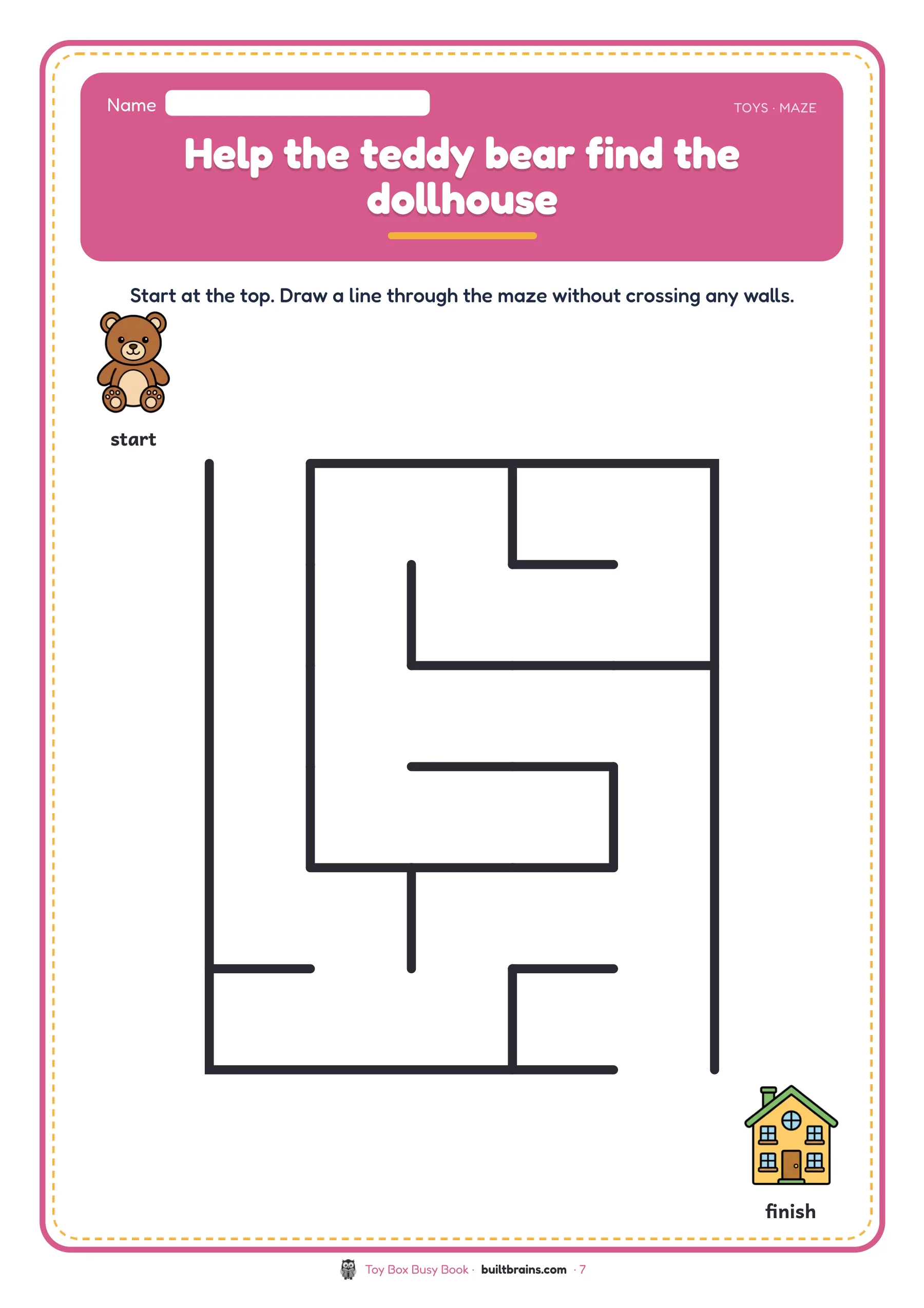 Toy Box Busy Book — page preview 3