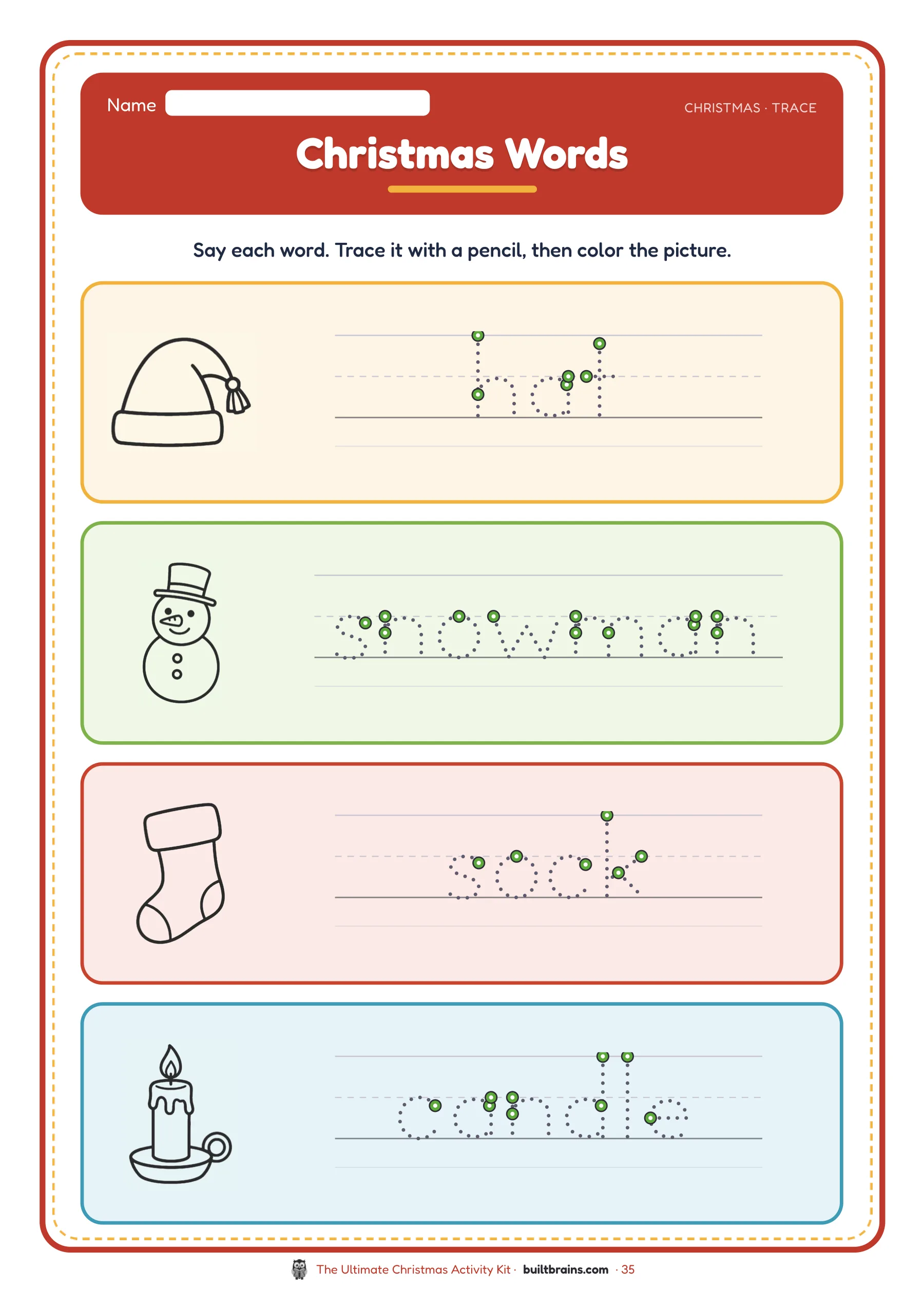 The Ultimate Christmas Activity Kit — page preview 1
