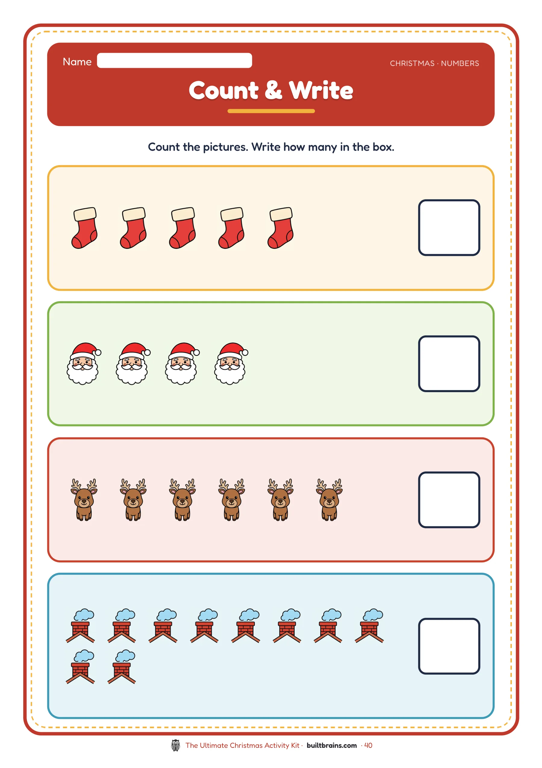 The Ultimate Christmas Activity Kit — page preview 4