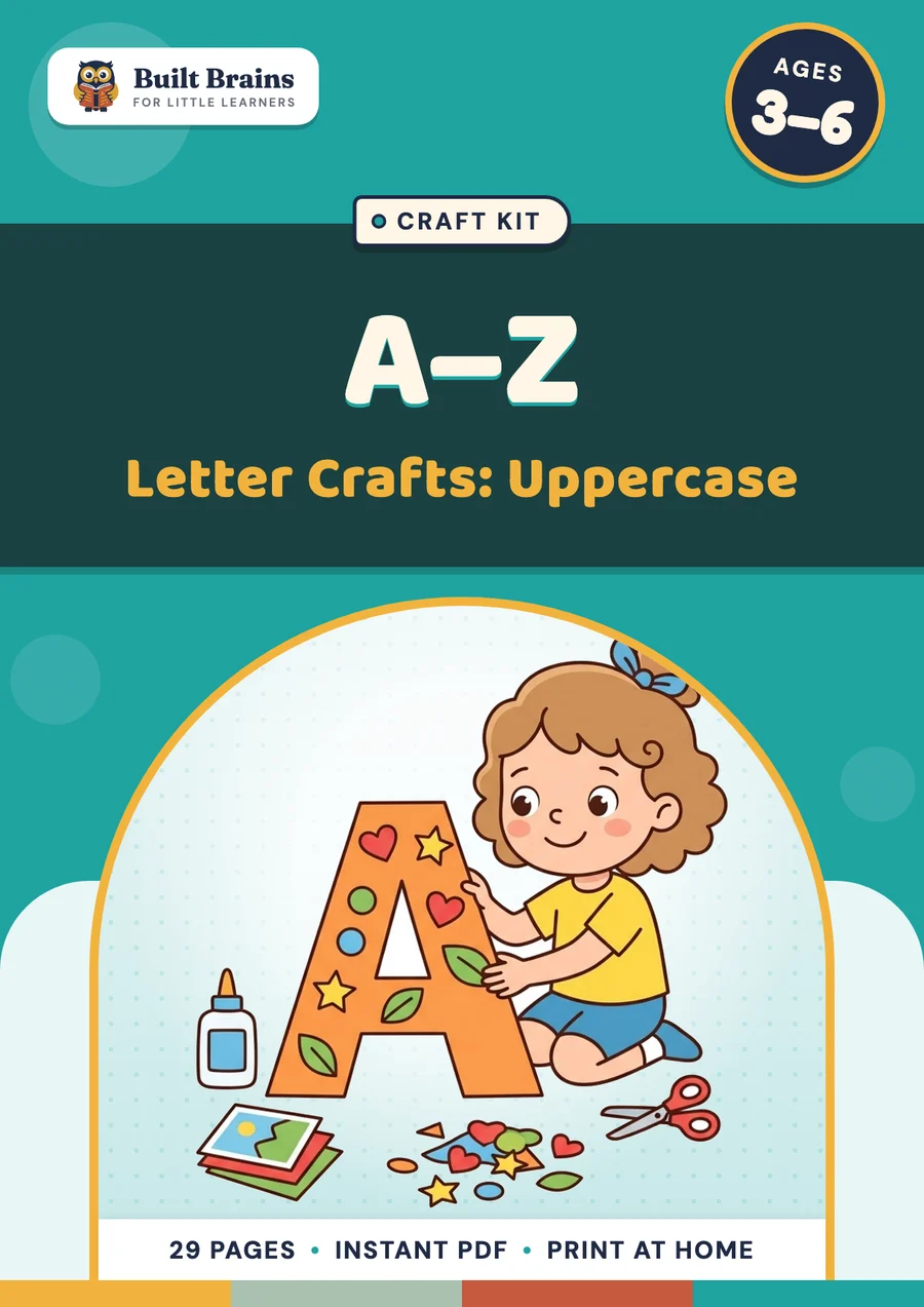 A–Z Letter Crafts: Uppercase