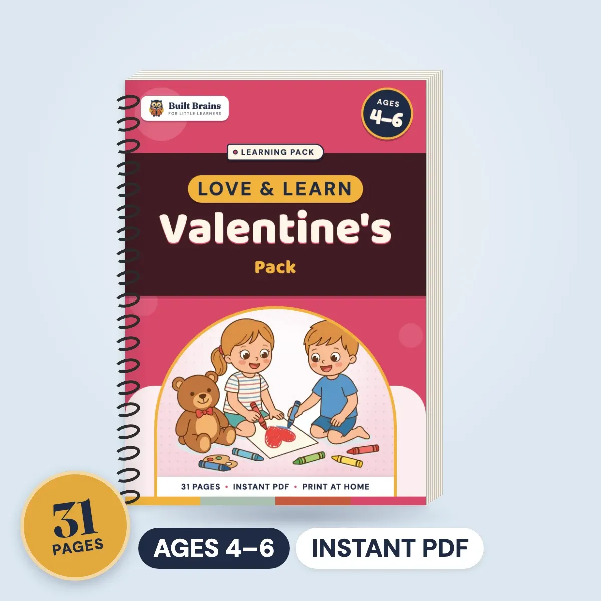 Love & Learn Valentine's Pack