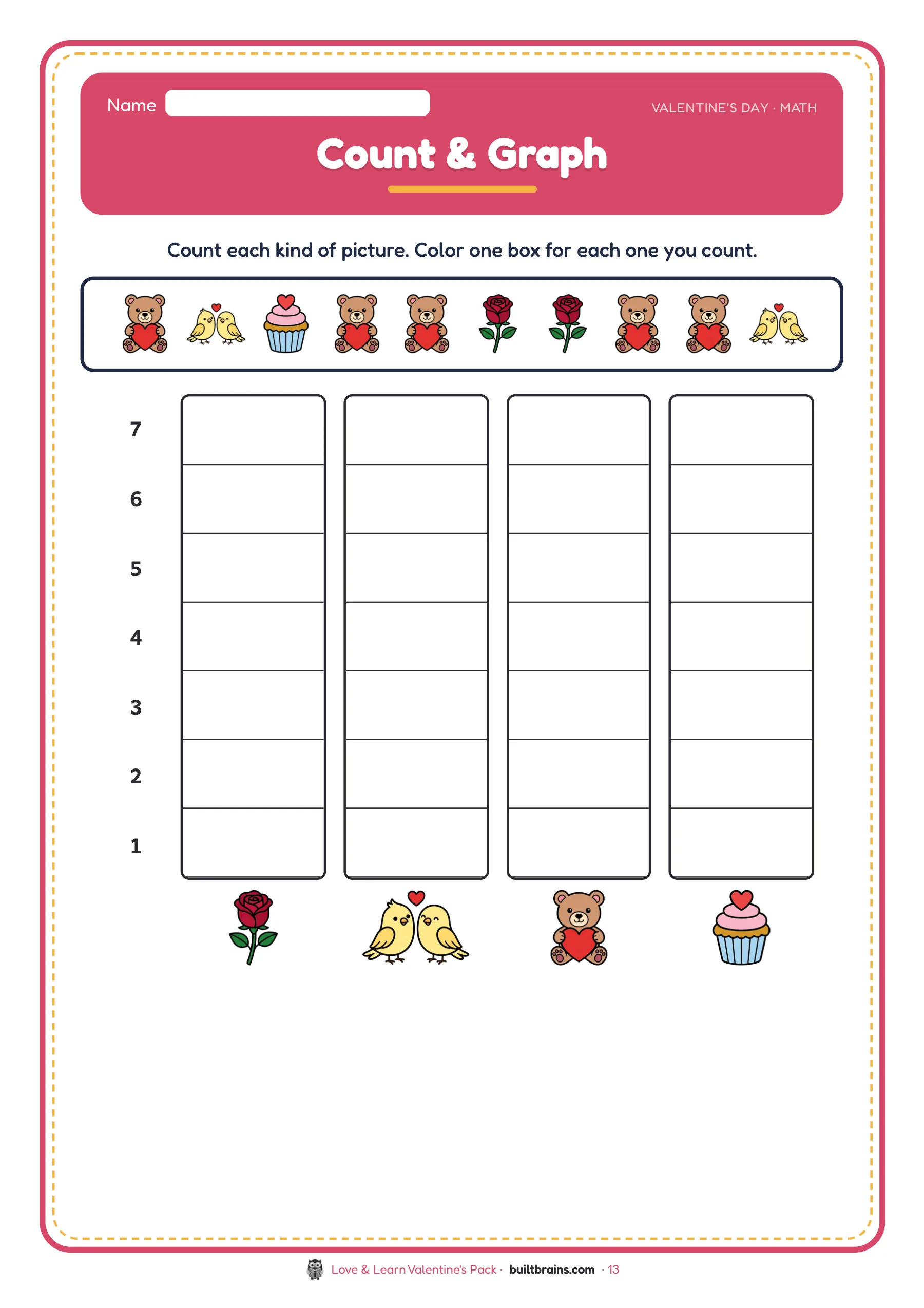 Love & Learn Valentine's Pack — page preview 6