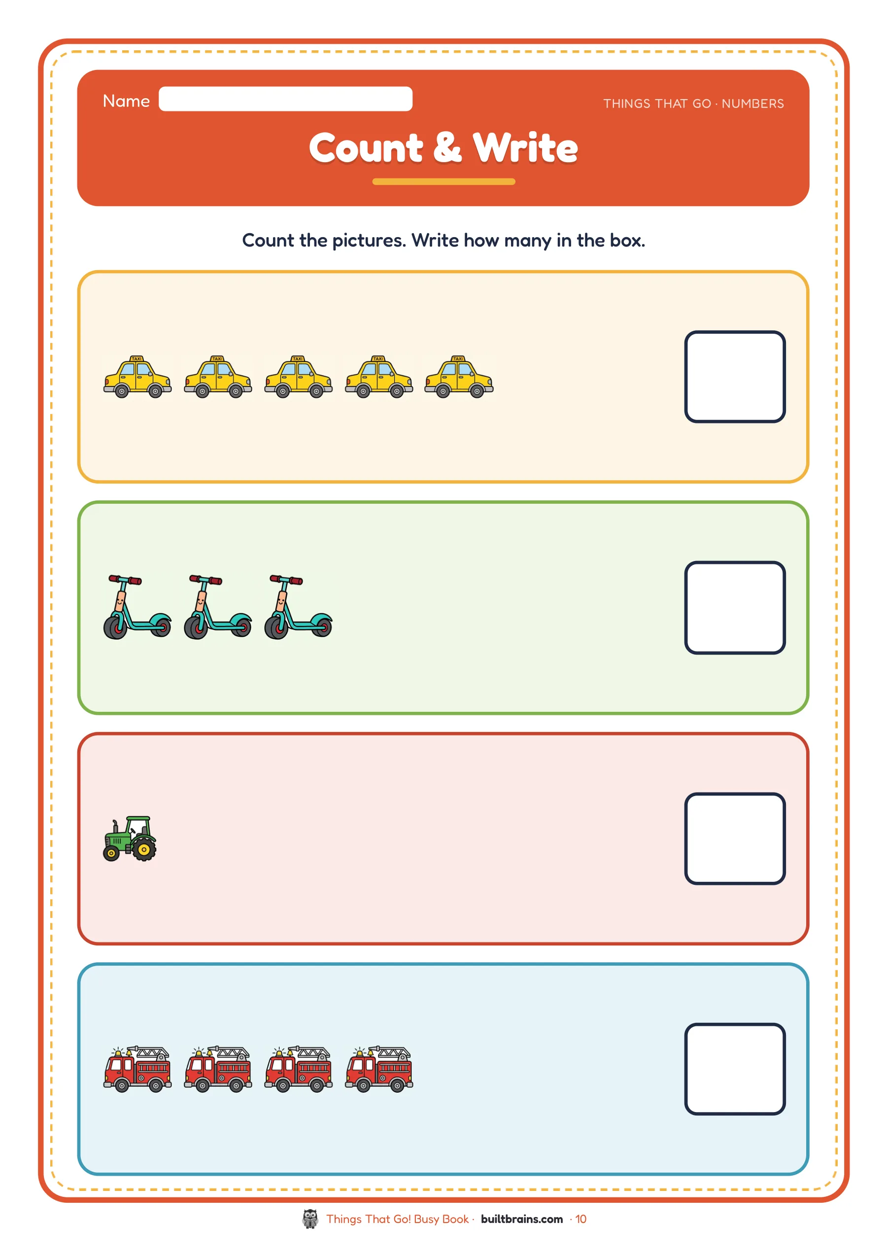 Things That Go! Busy Book — page preview 5