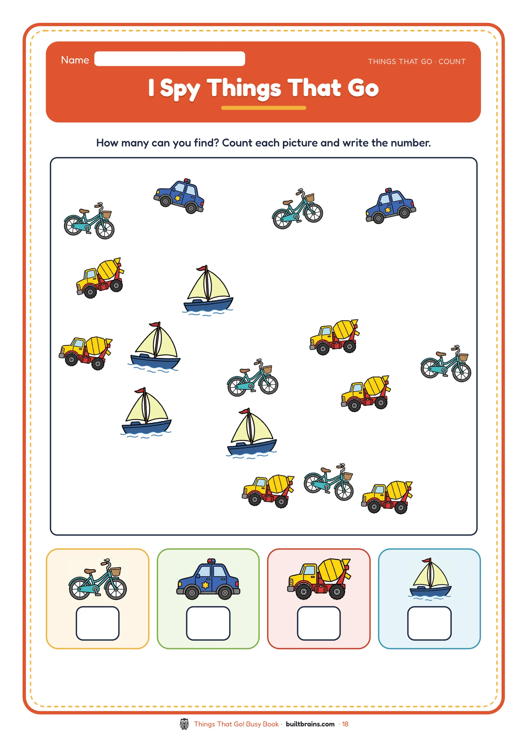 Things That Go! Busy Book — page preview 7