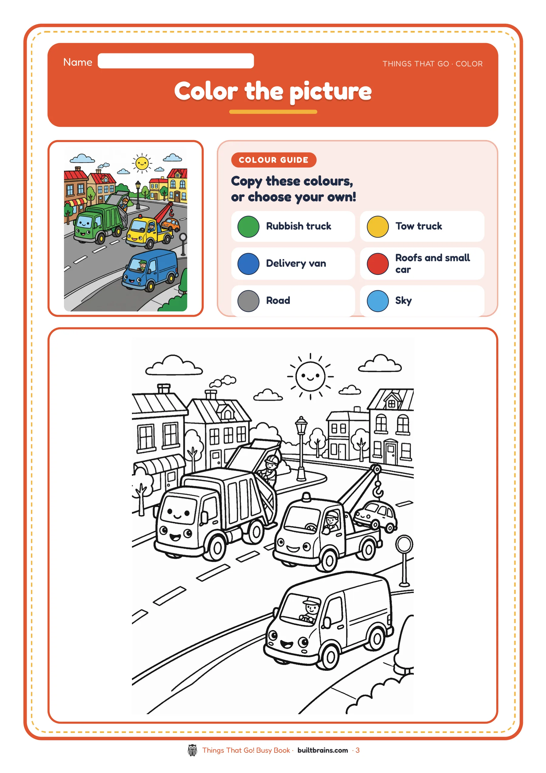 Things That Go! Busy Book — page preview 1