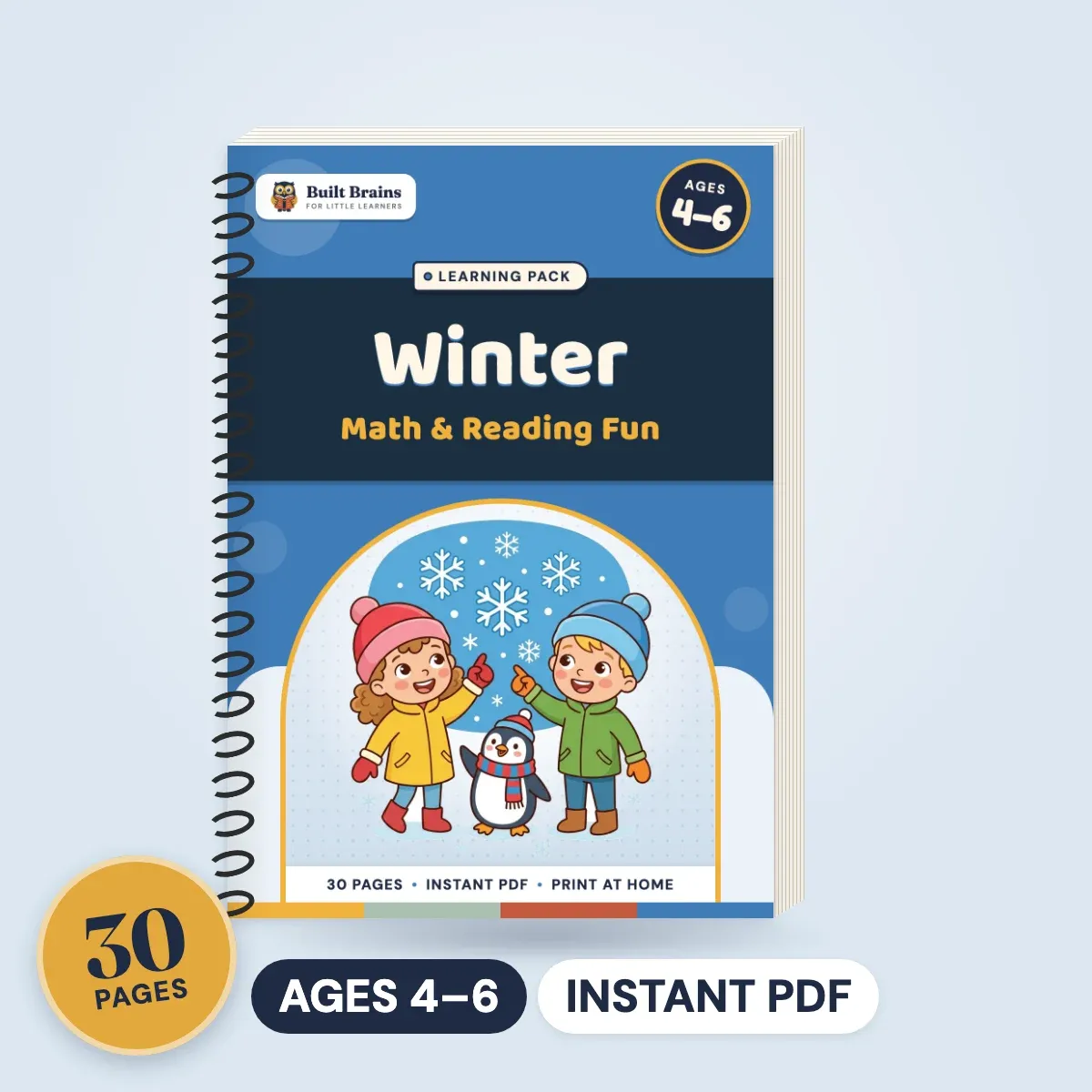 Winter Math & Reading Fun